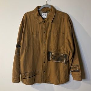 Medium Zara brown denim jacket